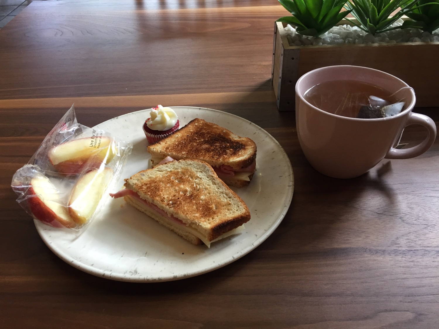 First decent breakfast this week.
