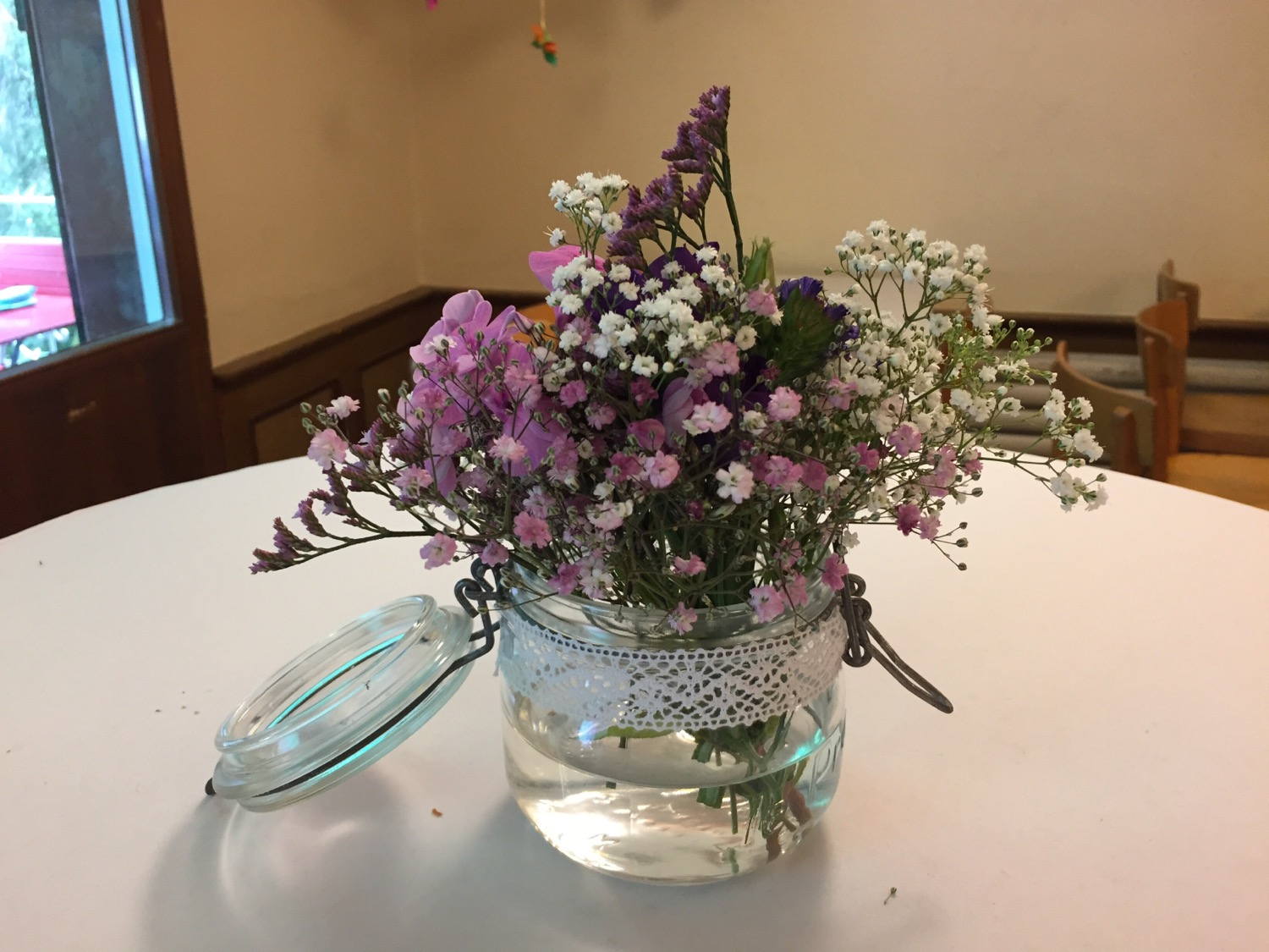 Back from the wedding. It was beautiful.
