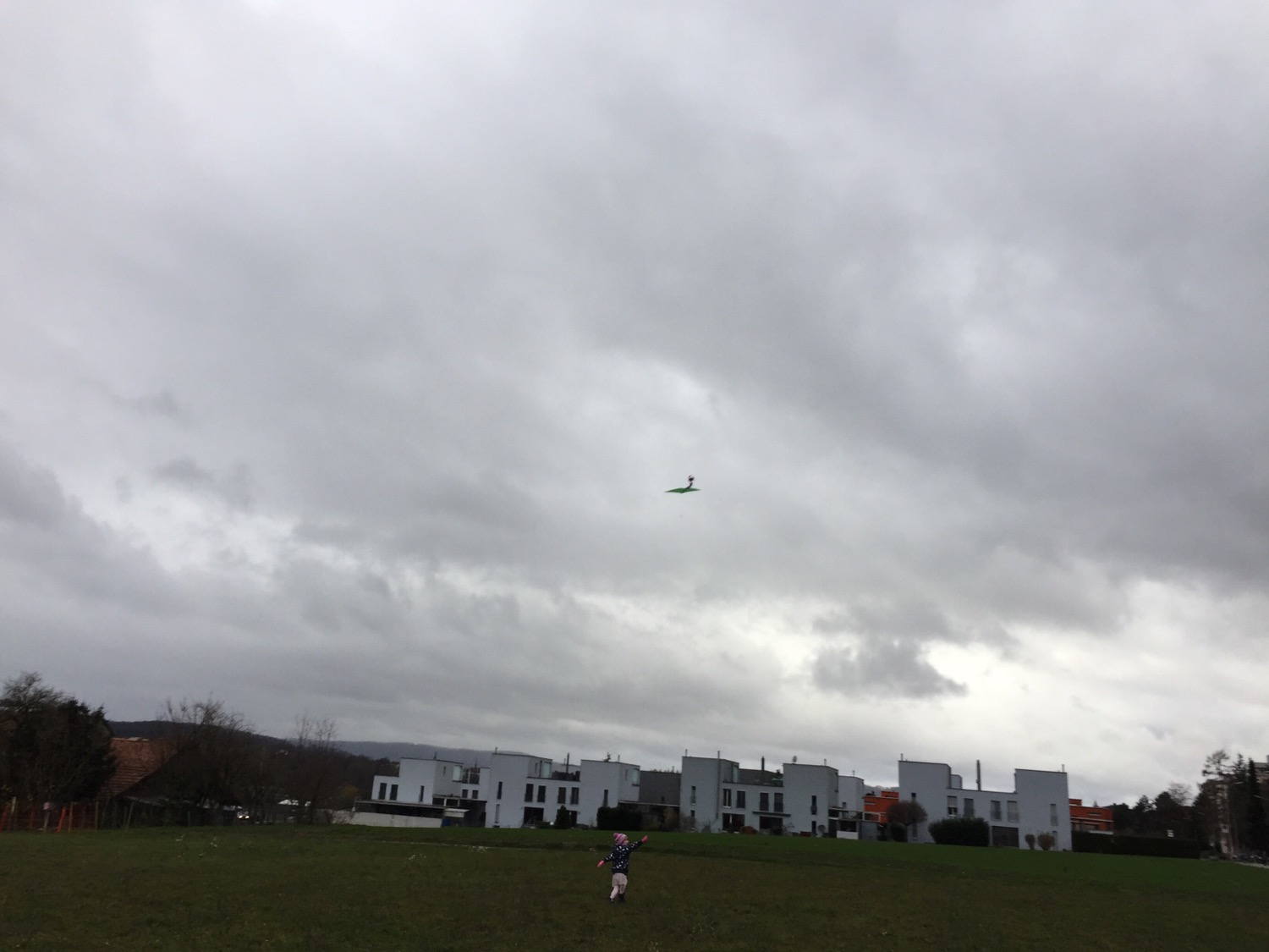 Finally the right weather to test our kite. Video of the build is here
