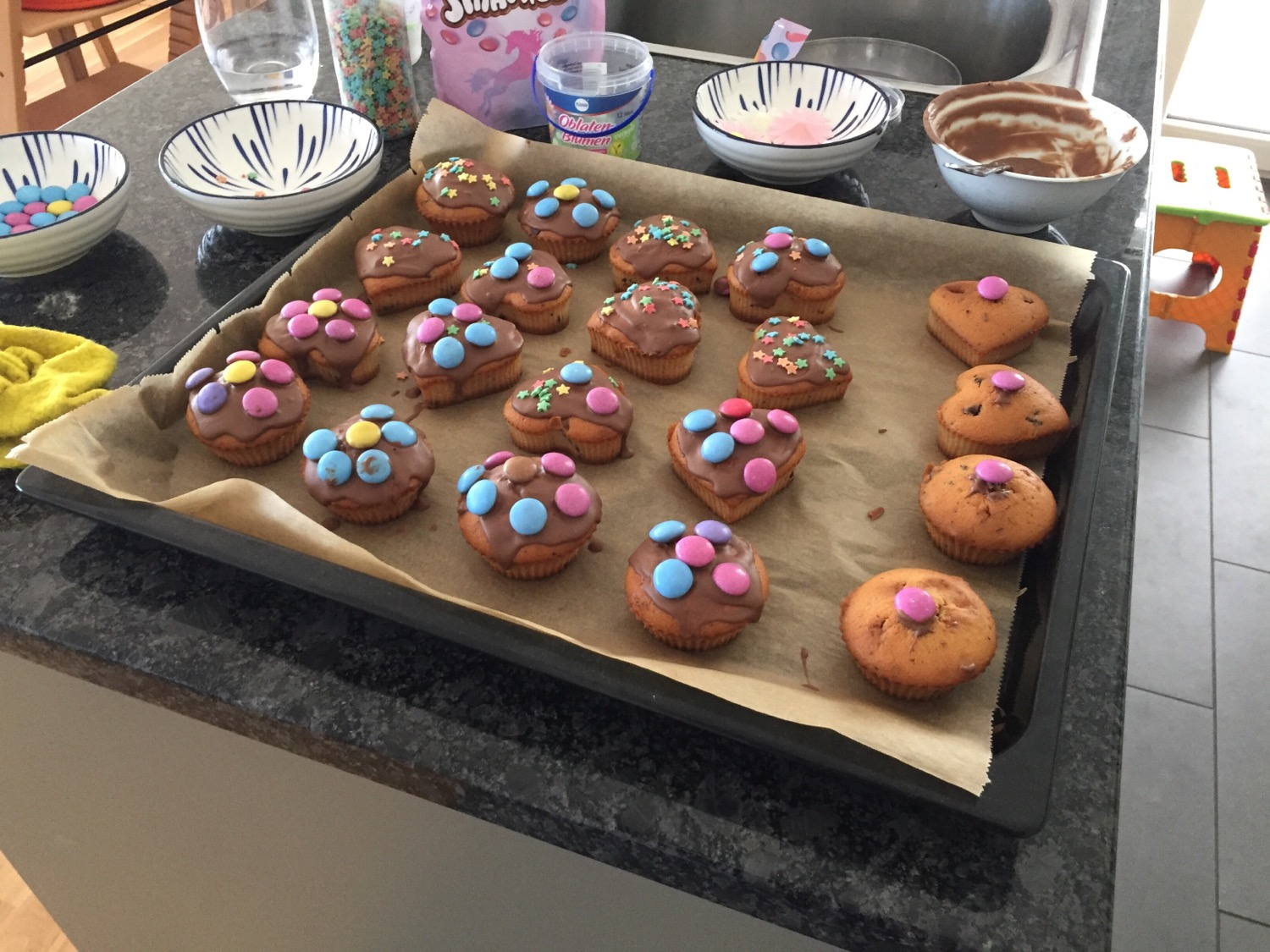 Preparation for the next birthday 😊.
