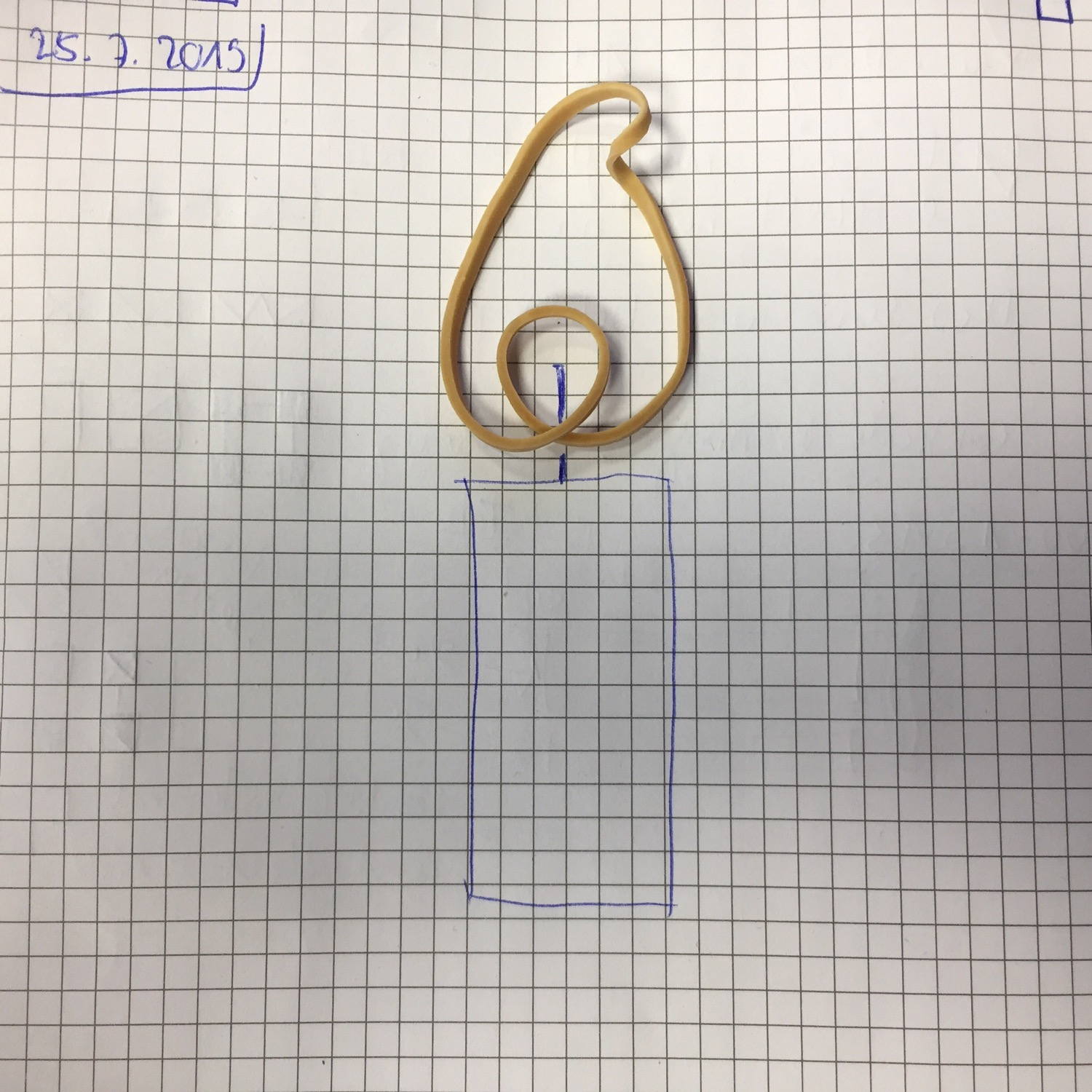 A random drawing of a candle I made today.
