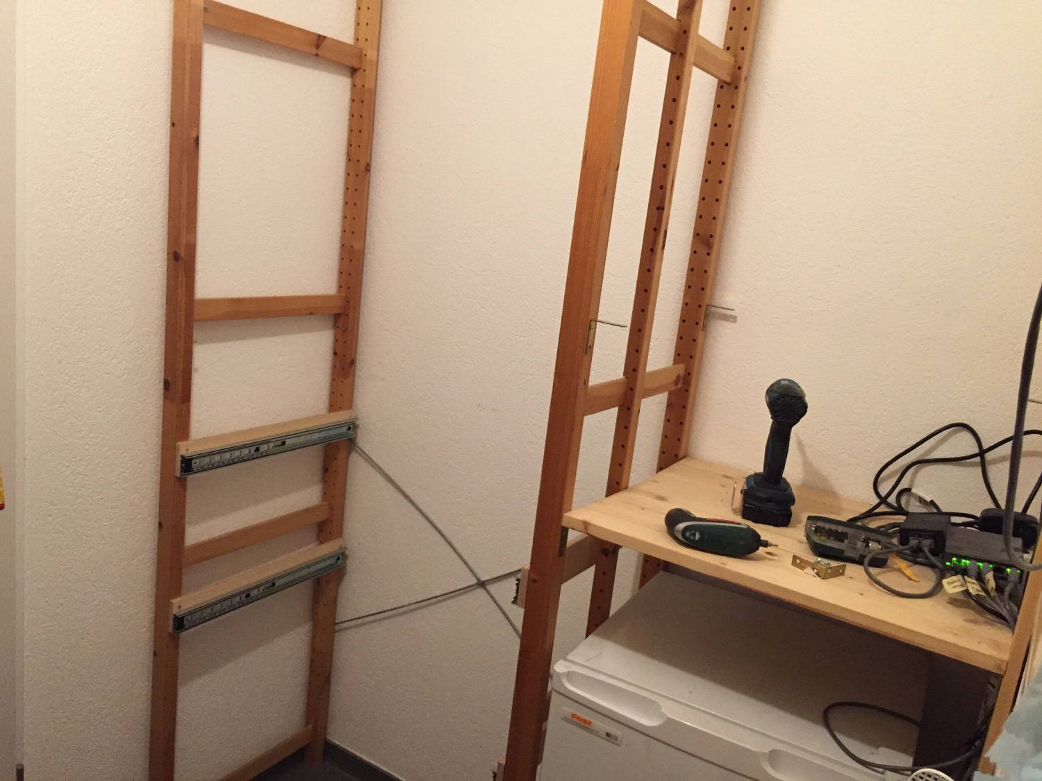 Today&rsquo;s project is dismantling our pantry.
