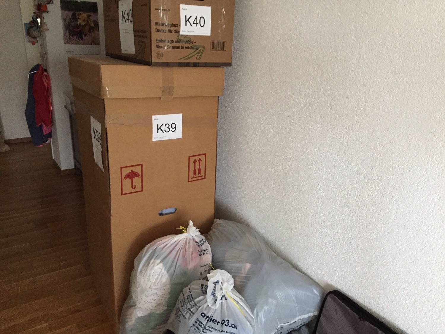 Clean up and packing output of today.
