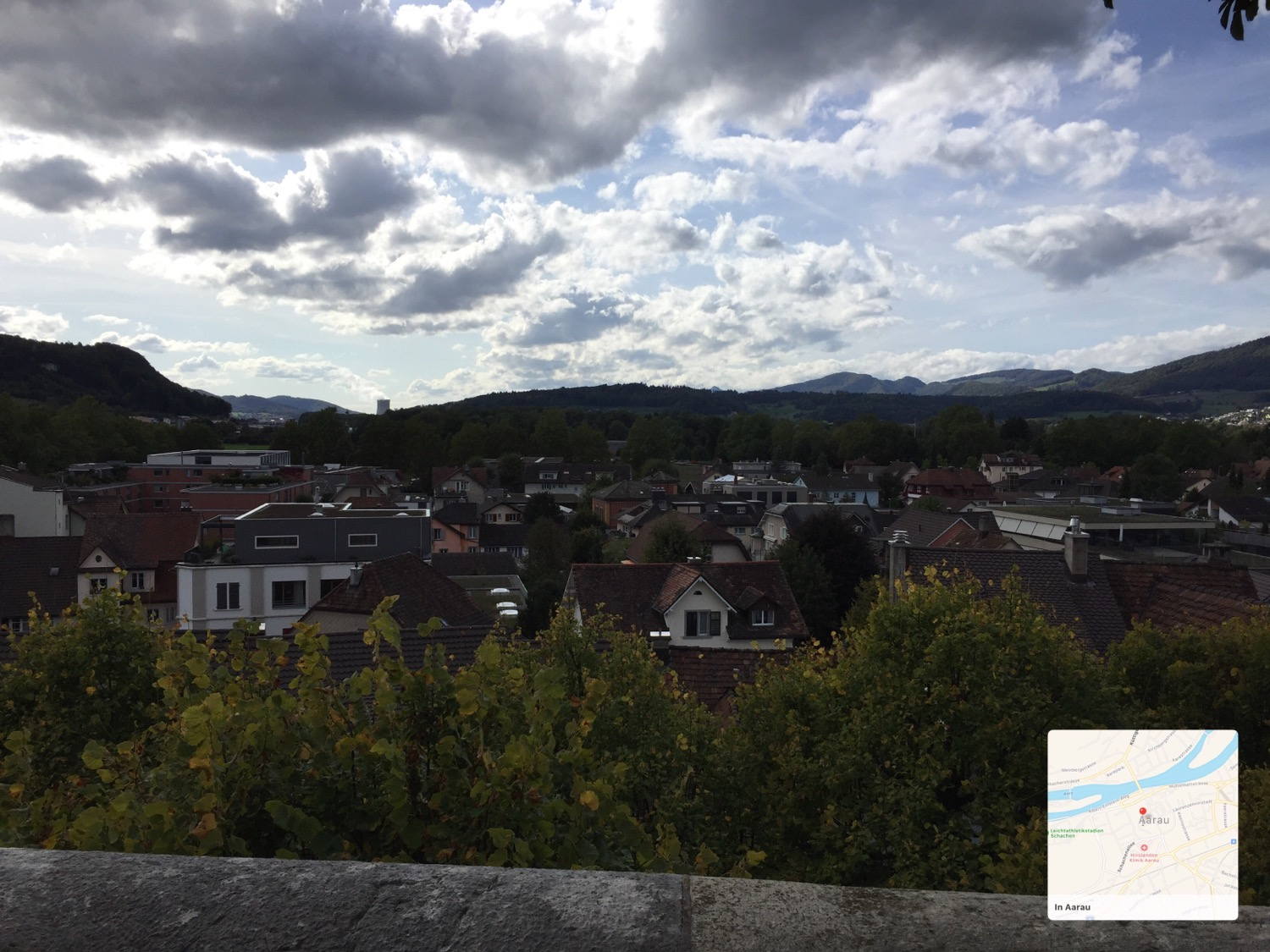 At the wedding reception of my sister.
