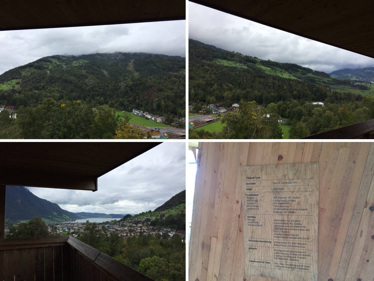 View from the vantage tower.
