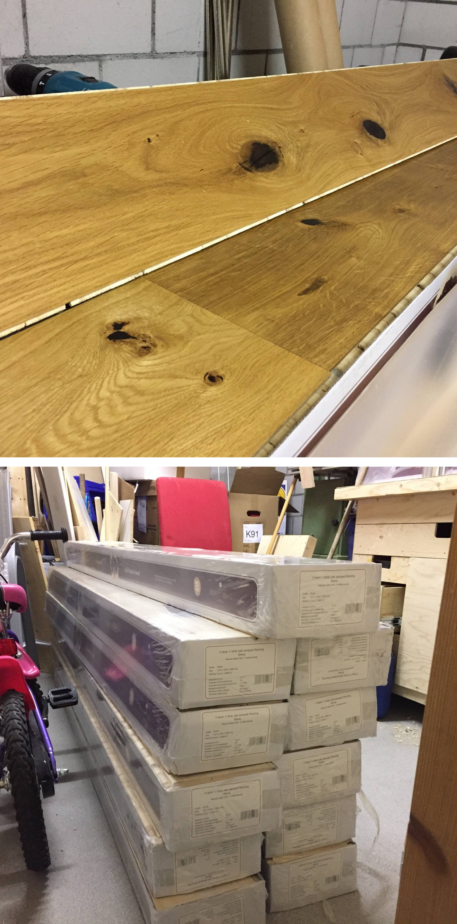 I bought the hardwood flooring for my bedroom today. Let the project begin.
