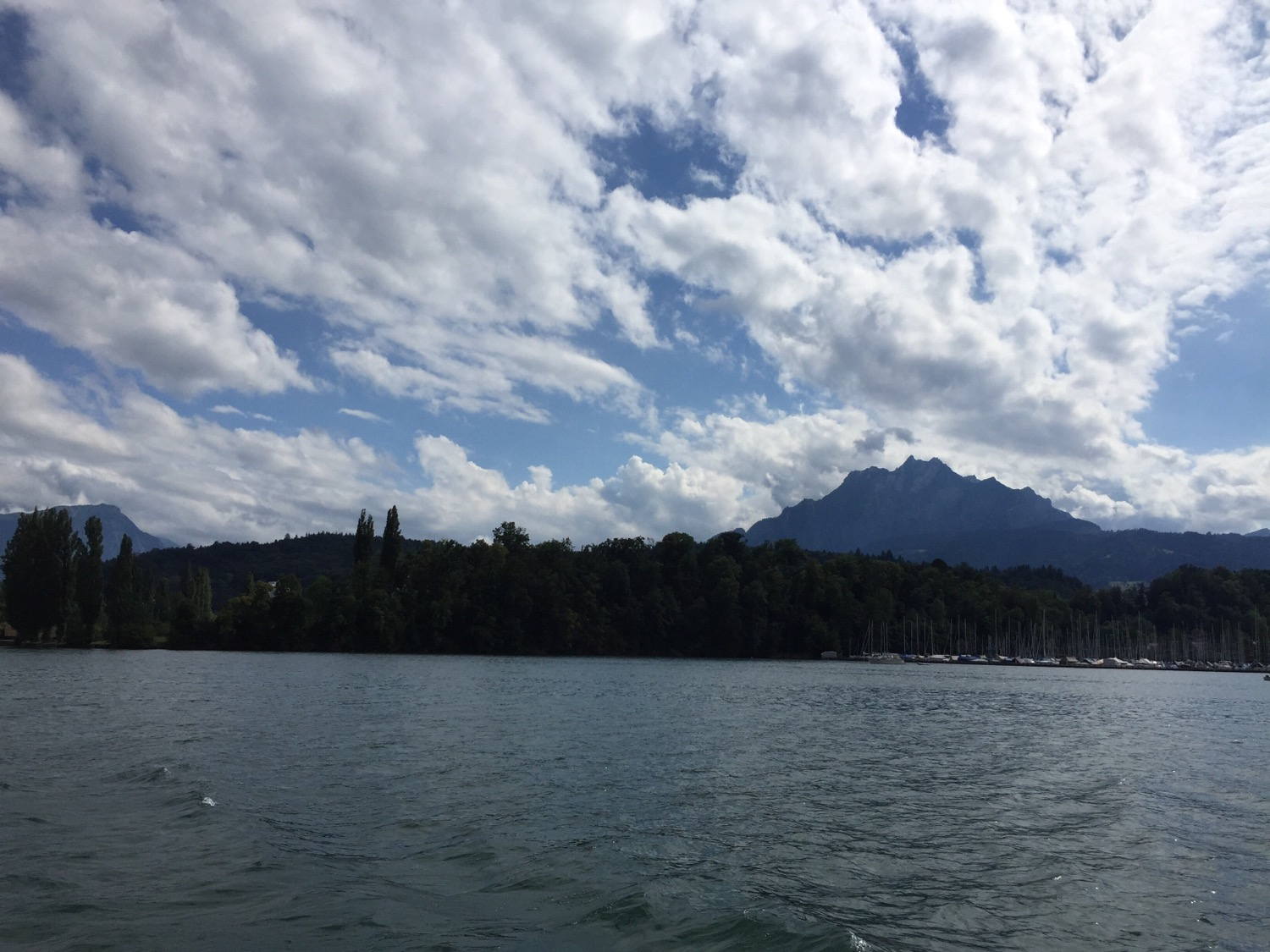 Pilatus from the boat
