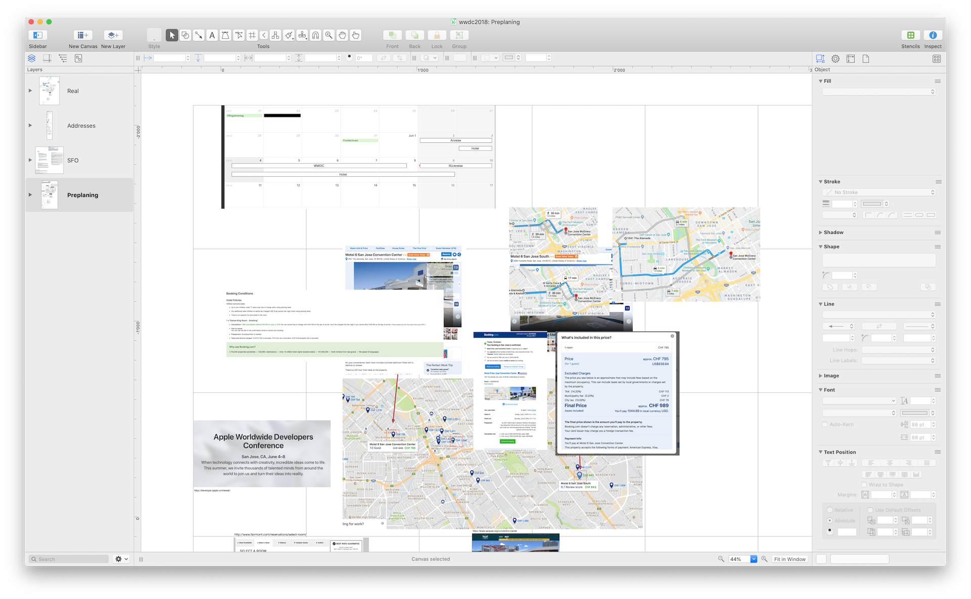 Example user interface
