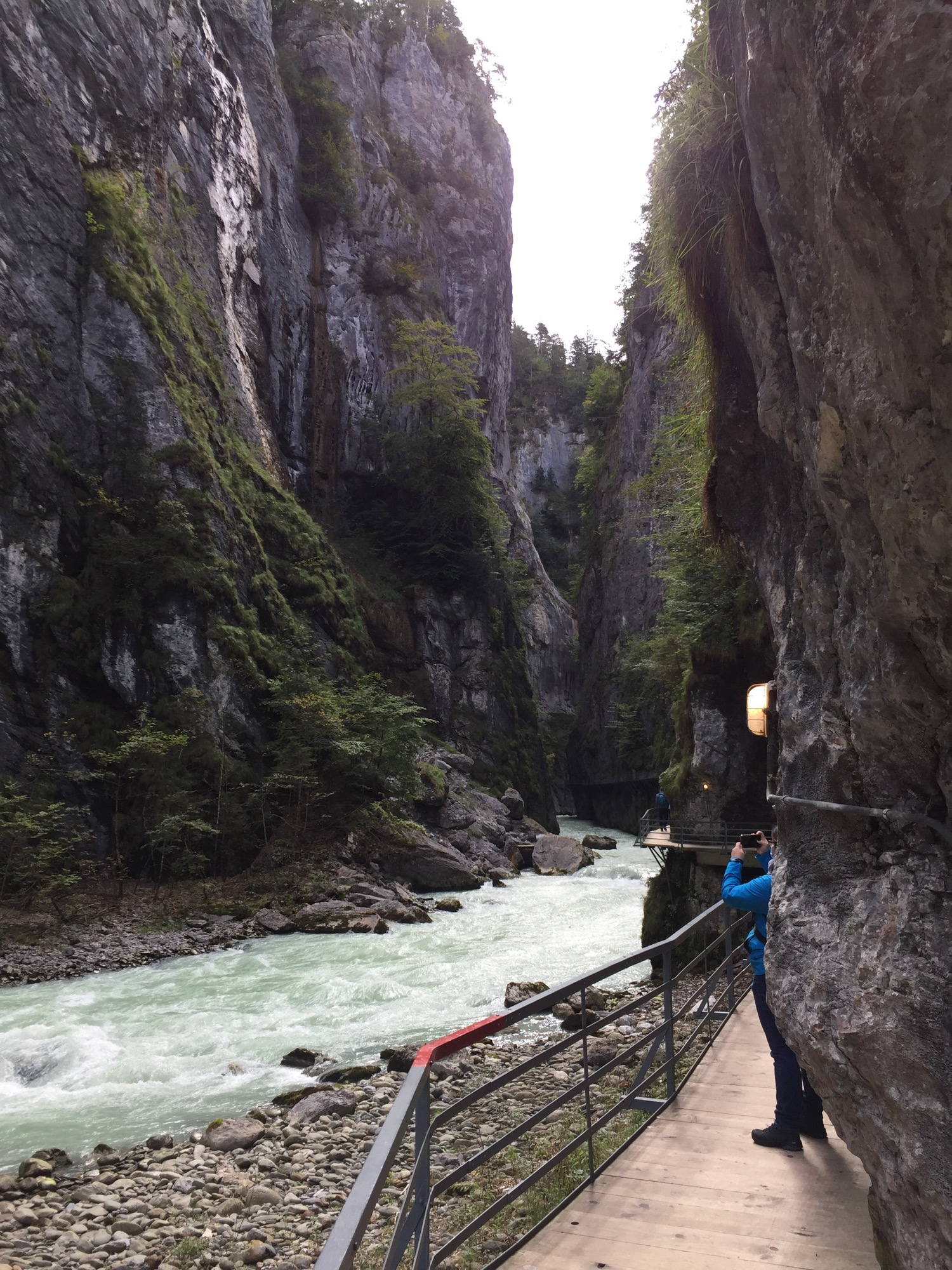 Aare gorge.
