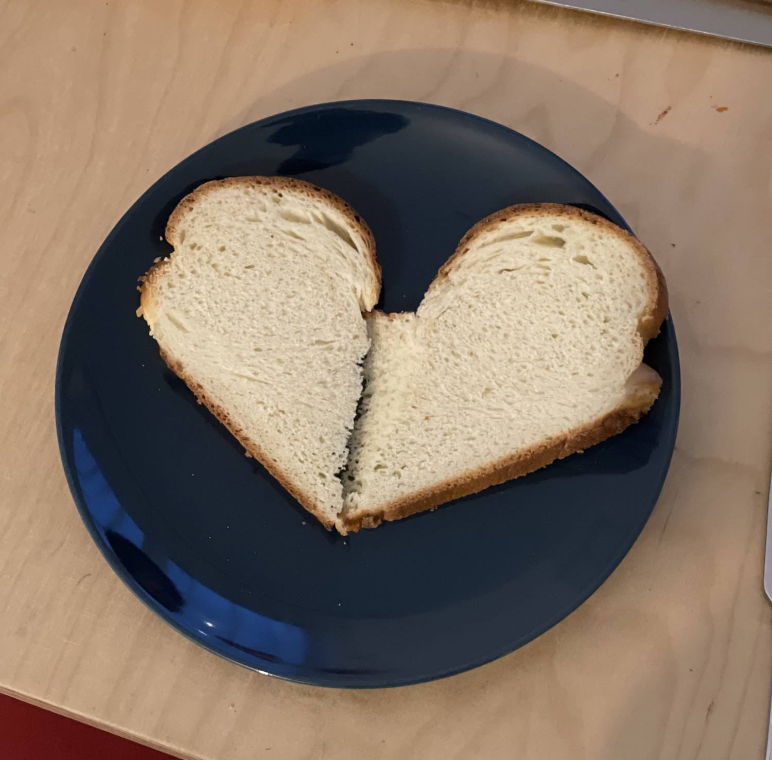 Bread in the form of a Hart.
