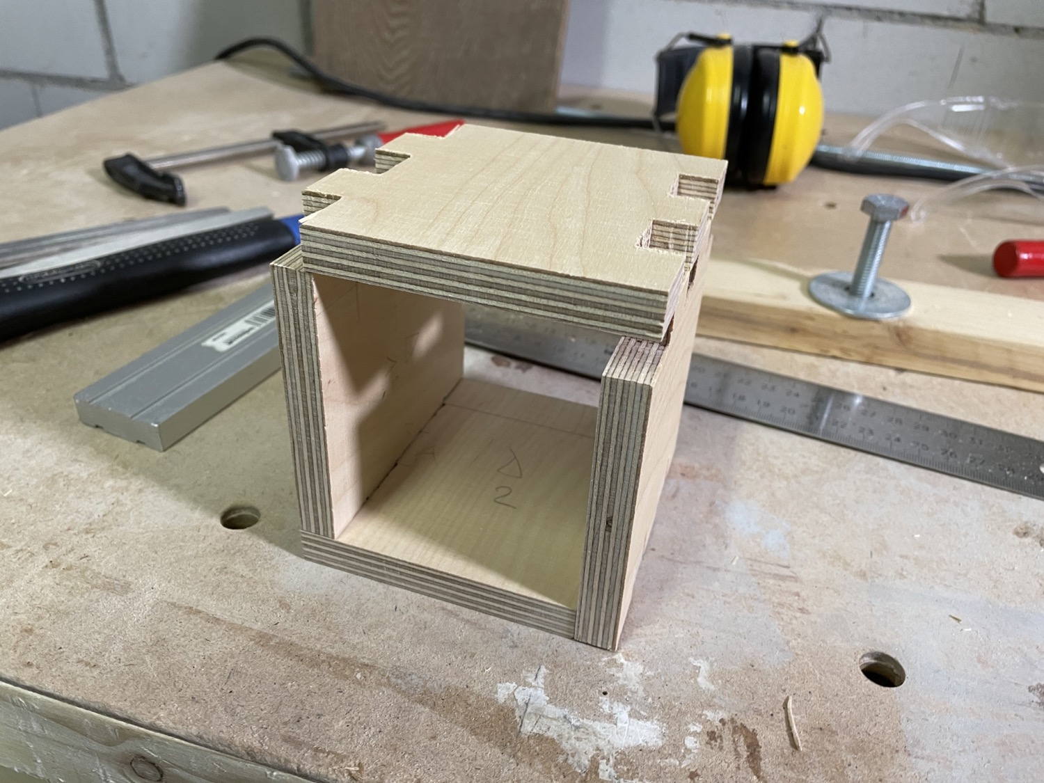 I worked on box#3 today and tried another join type.
