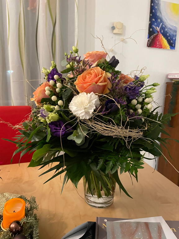 Flowers for my wife.
