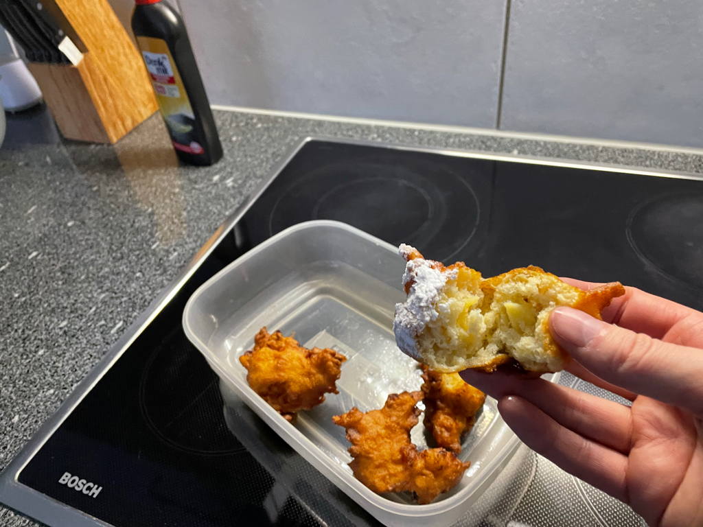 The same procedure as every year - thanks, dad, for making them!
