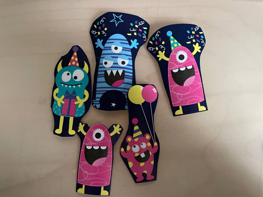 I’m trying to create a collage with these cutout monsters but I’m not yet feeling inspired :-( Cut be because I’m just very tired today.
