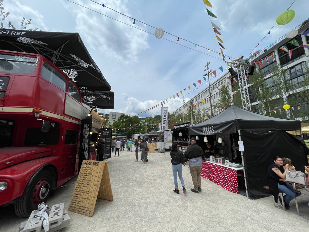 Streetfood Festival in Baden. I’m so full now :-D
