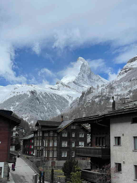 I&rsquo;m back in Zermatt!
