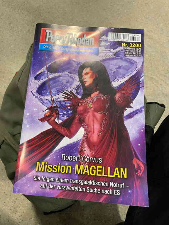 Bought an issue of Perry Rhodan.