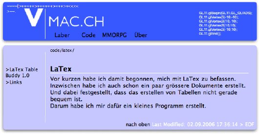 Version 4 the page in blue