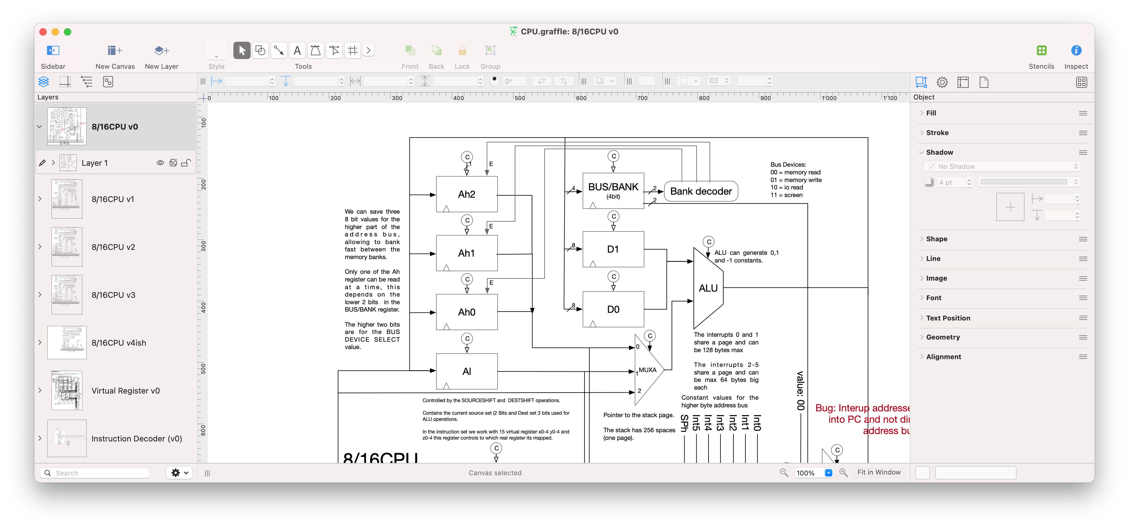 One of my CPU desings
